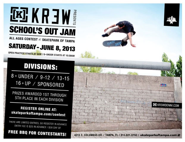 School's Out Jam Contest Presented by Krew